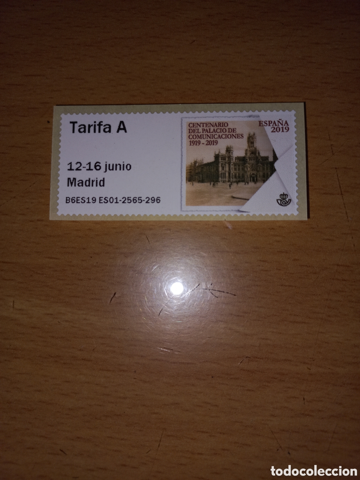 Sellos: ATMS TARIFA A MADRID 2019. - Foto 1