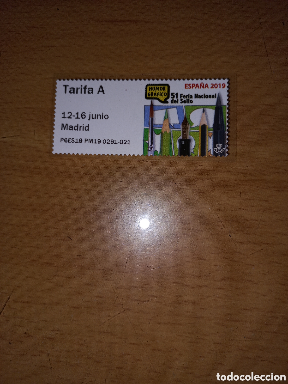 Sellos: ATMS TARIFA A MADRID 2019. - Foto 1