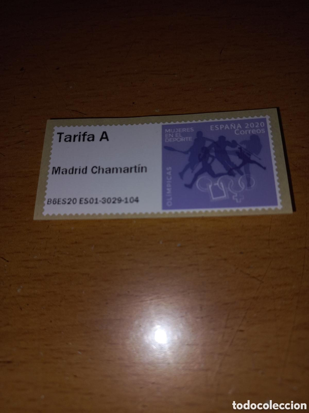 Sellos: ATMS TARIFA A MADRID CHAMART&Iacute;N 2020. - Foto 1