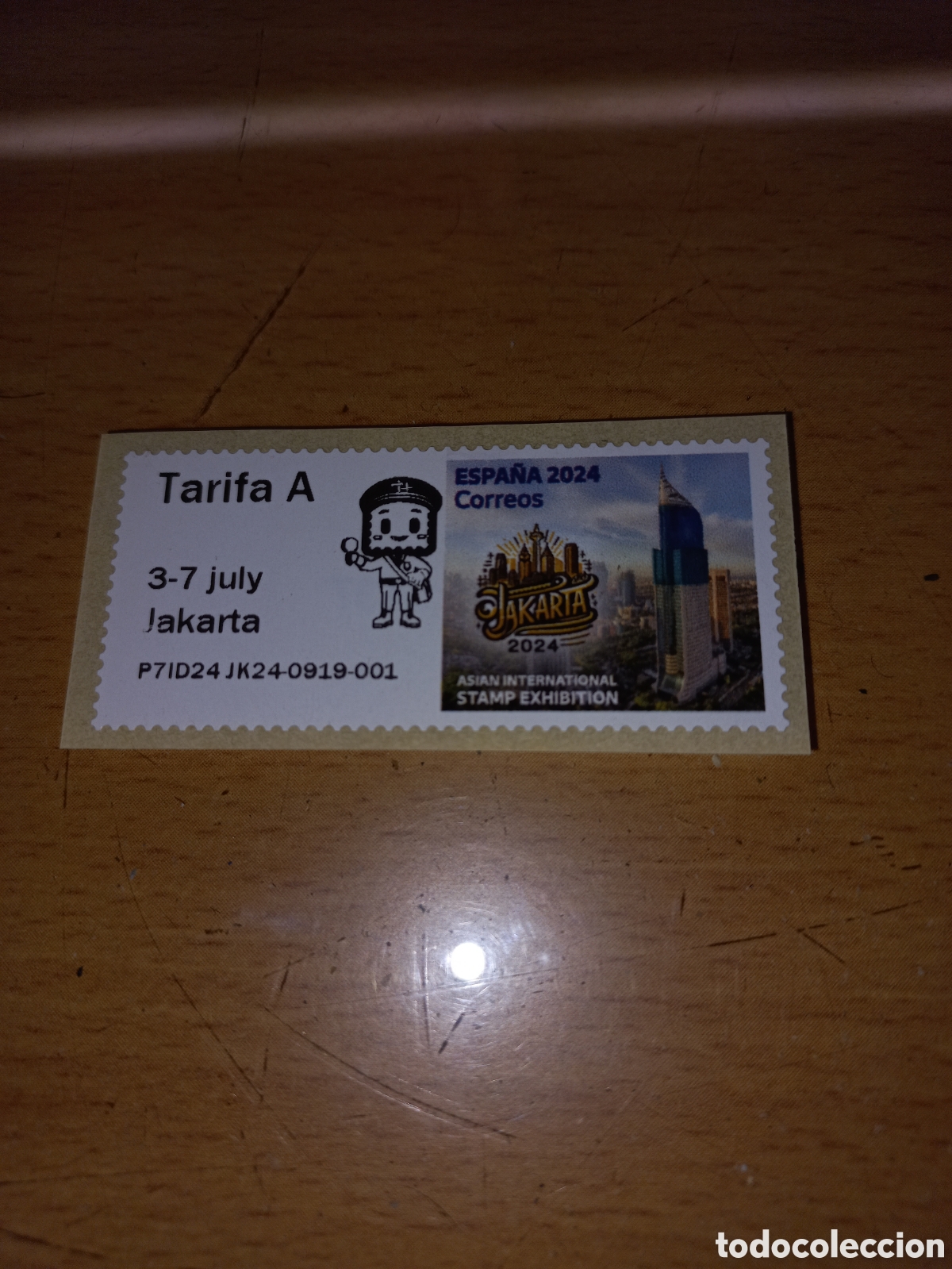 Sellos: ATMS TARIFA A YAKARTA. - Foto 1