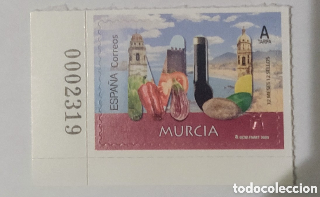 Sellos: Sellos Murcia Edifil 5372 - Foto 1