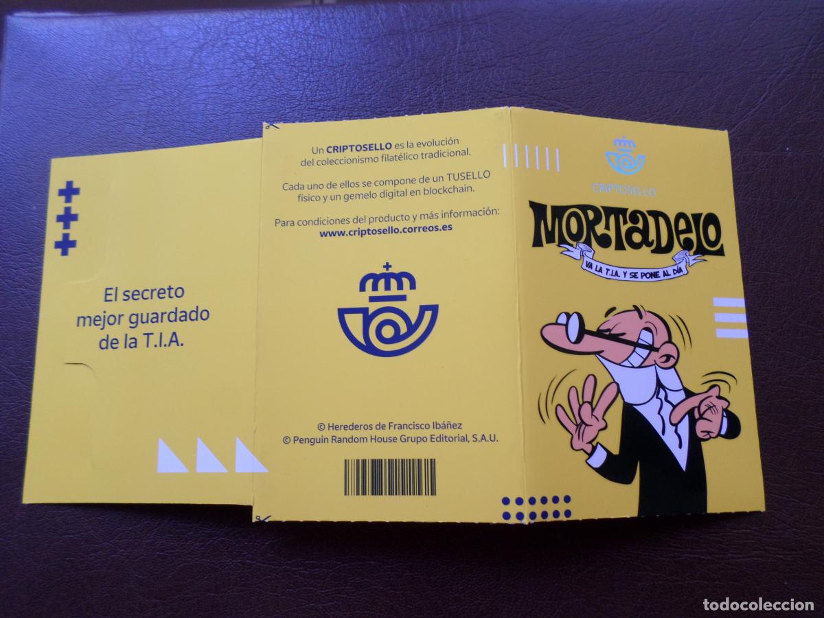 Sellos: 2024, criptosello mortadelo - Foto 1