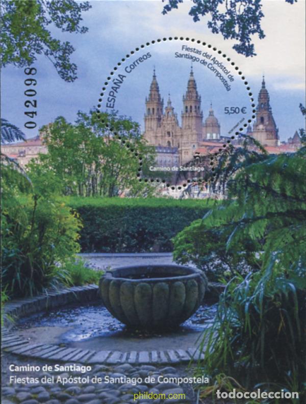 Selos: 738982 MNH ESPA&Ntilde;A 2024 CAMINO DE SANTIAGO. FIESTAS DEL AP&oacute;STOL DE SANTIAGO DE COMPOSTELA.
