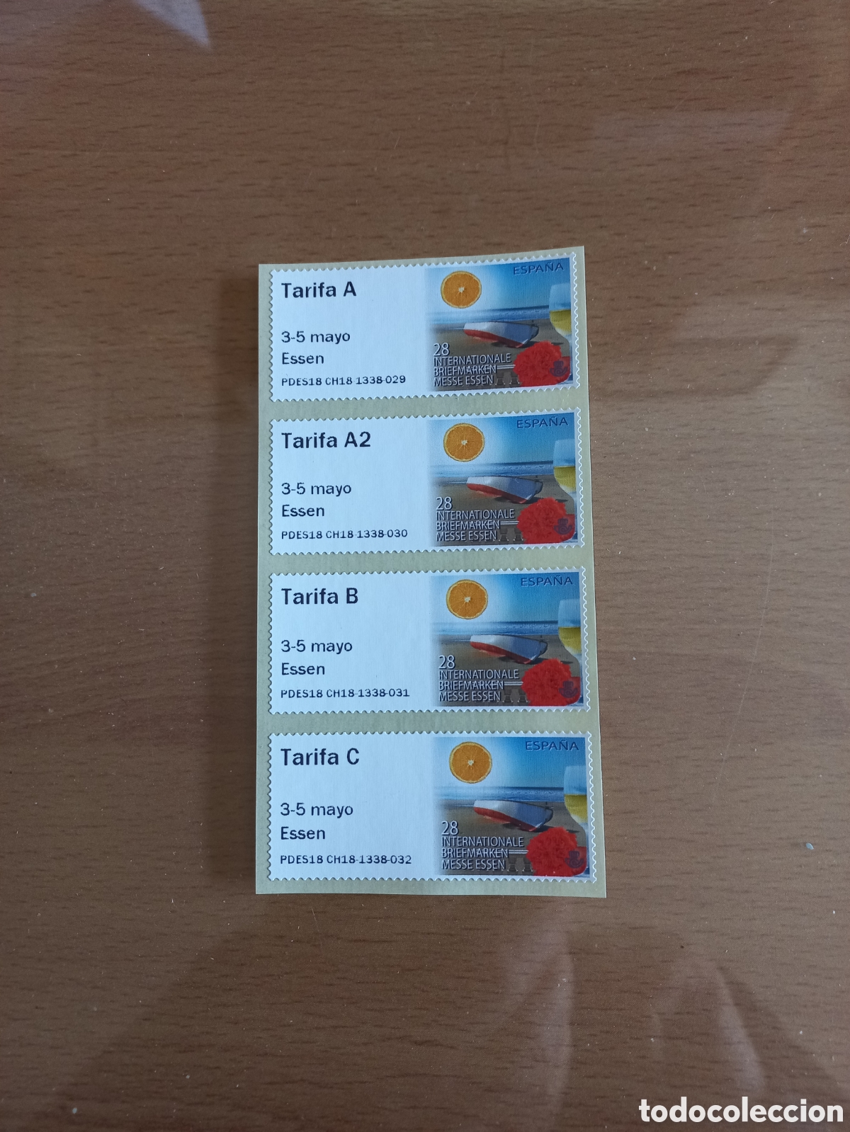 Sellos: ATMS 4 TARIFAS ESSEN . - Foto 1
