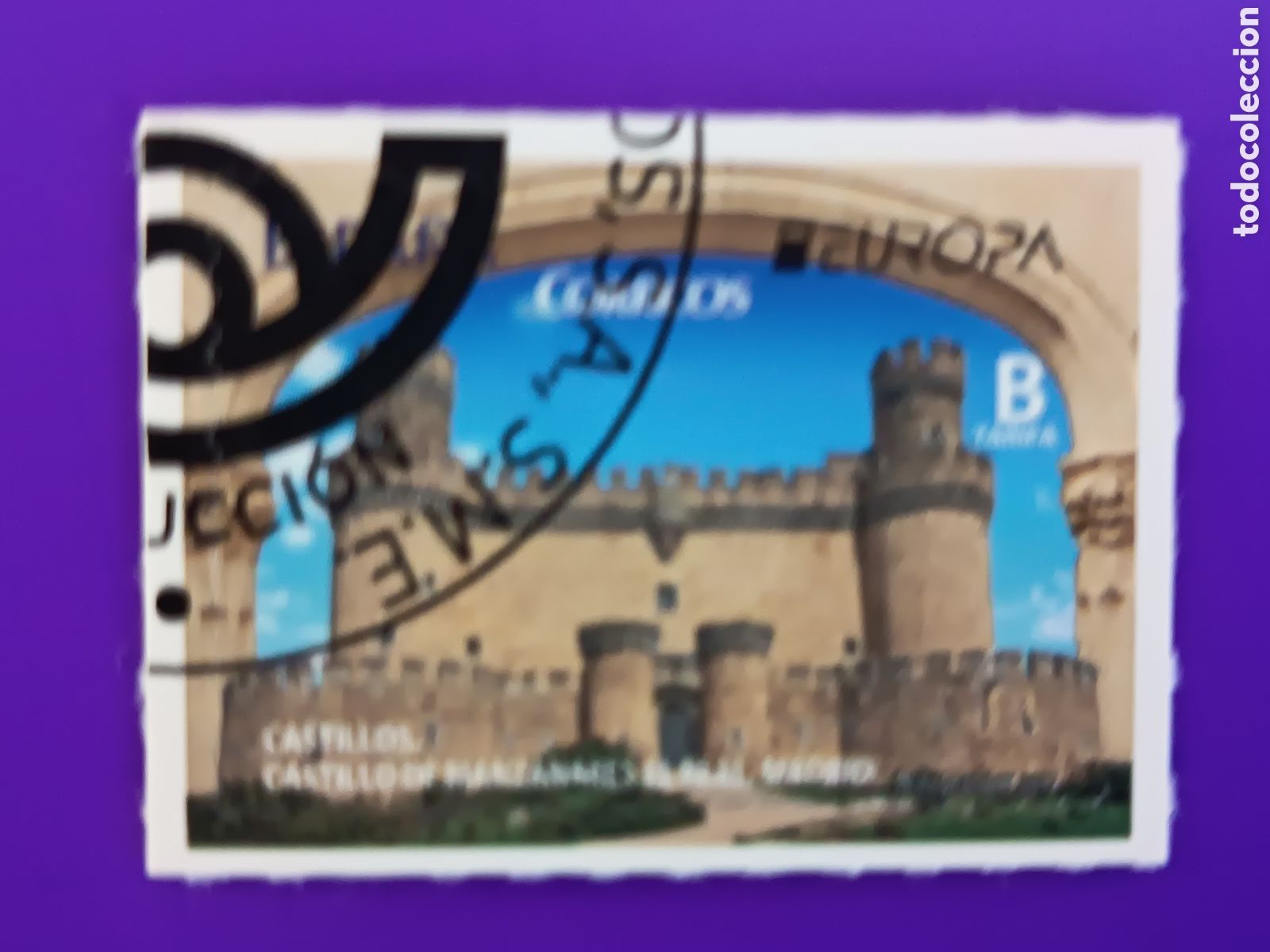 Sellos: ESPA&Ntilde;A 2017. SELLOS MUESTRA. EDIFIL 5141M. EUROPA. CASTILLOS. NUEVOS CON GOMA. MNH**