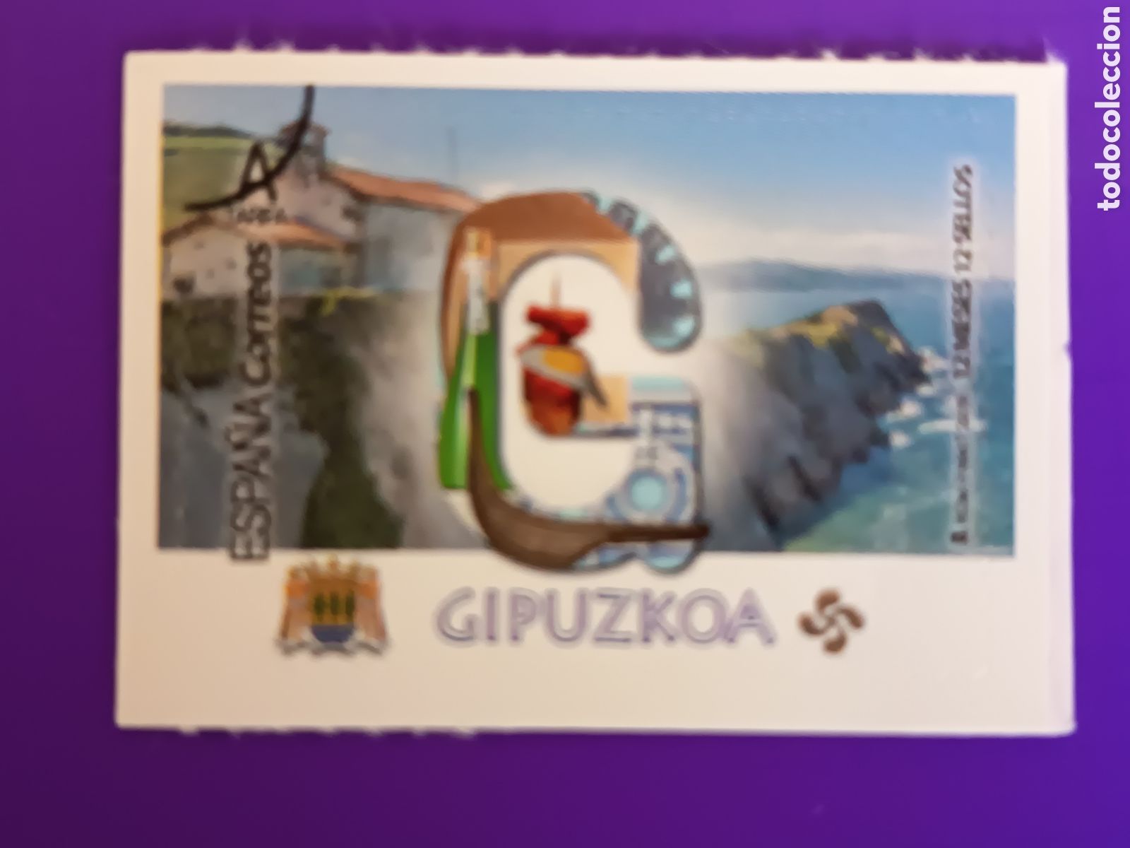 Timbres: ESPA&Ntilde;A 2019. SELLOS MUESTRA. EDIFIL 5383. 12 MESES 12 SELLOS. GIPUZKOA. MNH**