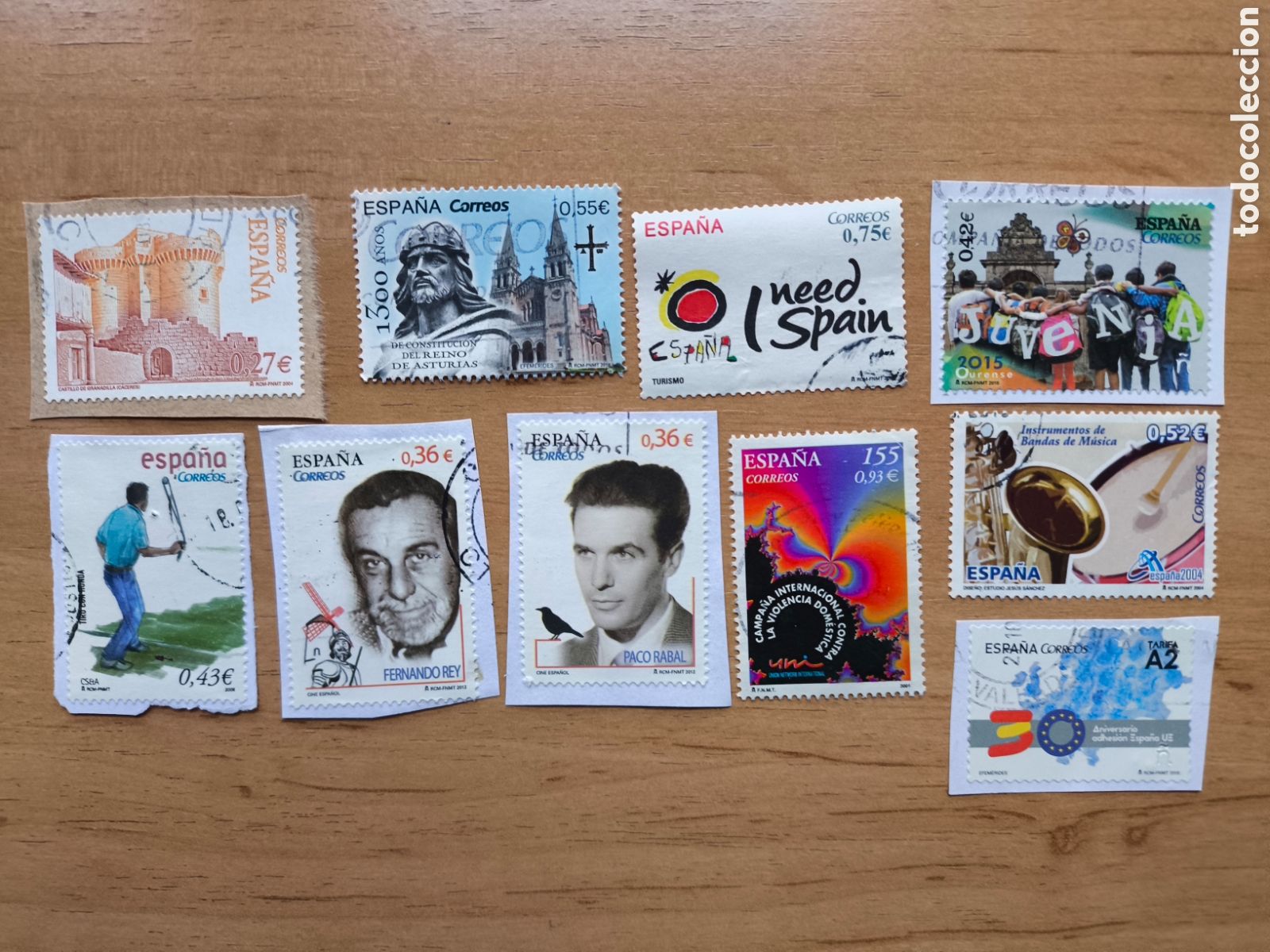 Sellos: Lote sellos matasellados