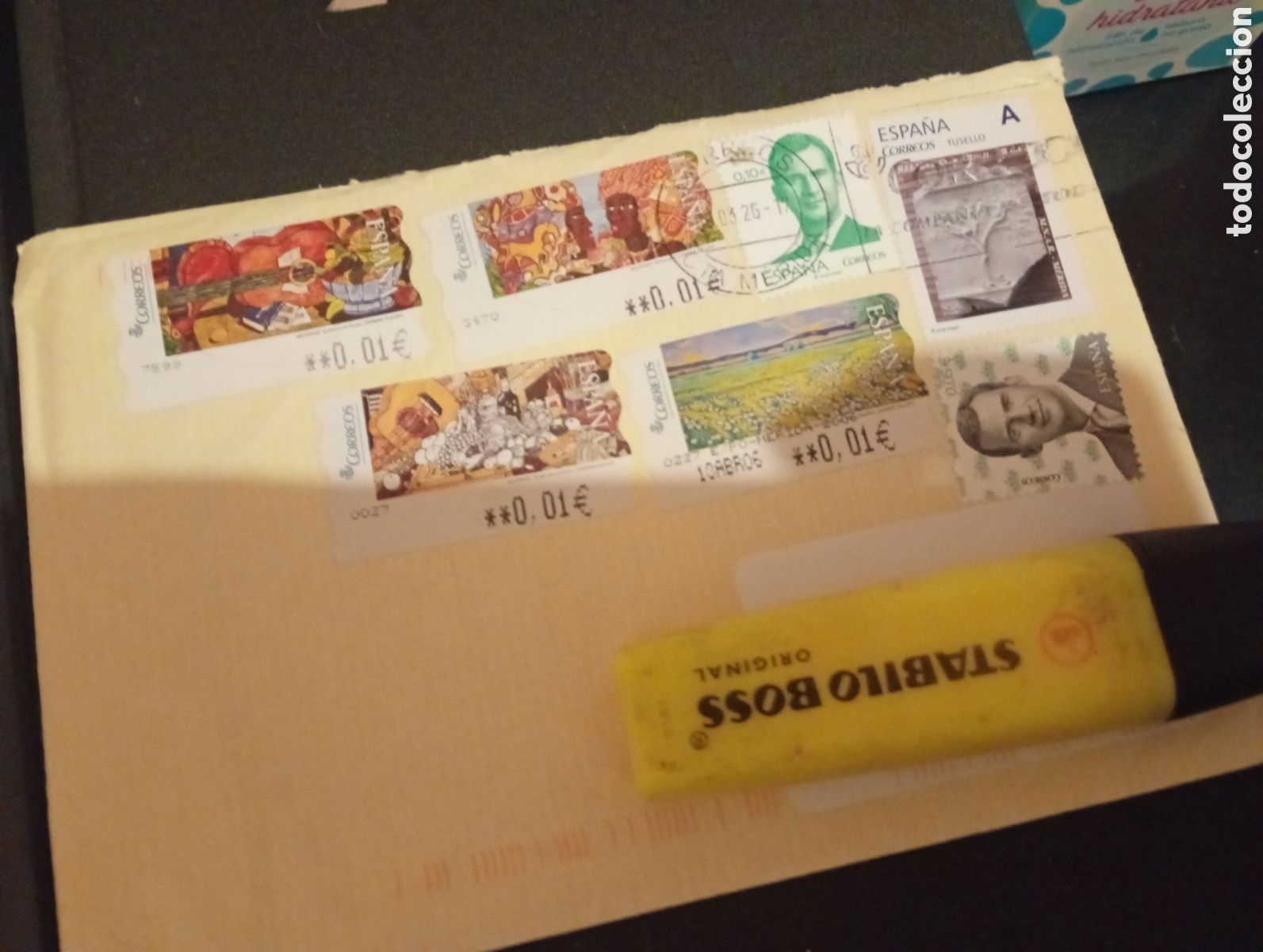 Sellos: Sobre franqueado Espa&ntilde;a