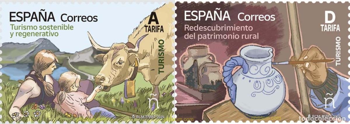 Sellos: 781293 MNH ESPA&Ntilde;A 2026 TURISMO.