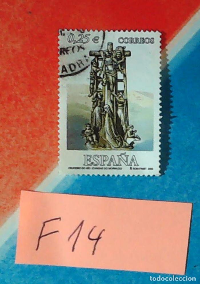 Sellos: Espa&ntilde;a 2002 Cruceiro Du H&iacute;o (Cangas do Morrazo)