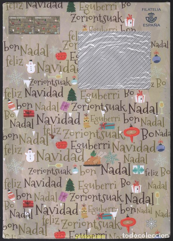 Sellos: 691718 MNH ESPA&Ntilde;A 2019 NAVIDAD. CONSTRUYENDO EL BEL&Eacute;N. FELIZ NAVIDAD