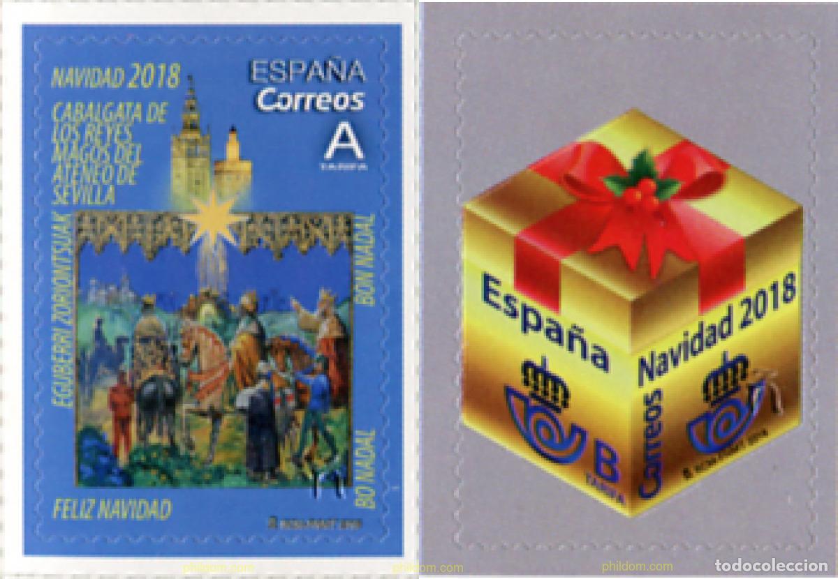 Sellos: 594481 MNH ESPA&Ntilde;A 2018 NAVIDAD 2018