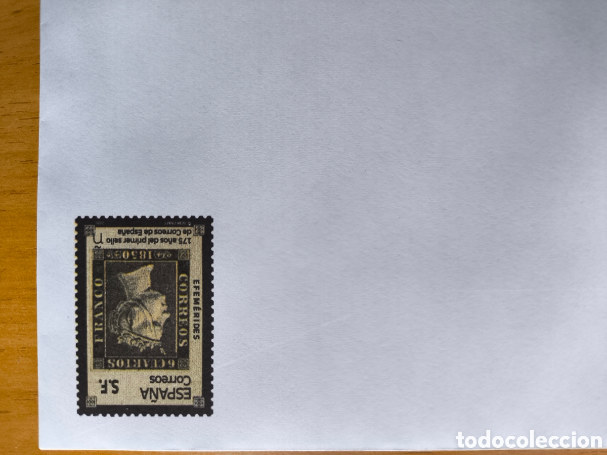 Sellos: Sobre Entero postal con sello servicio filat&eacute;lico
