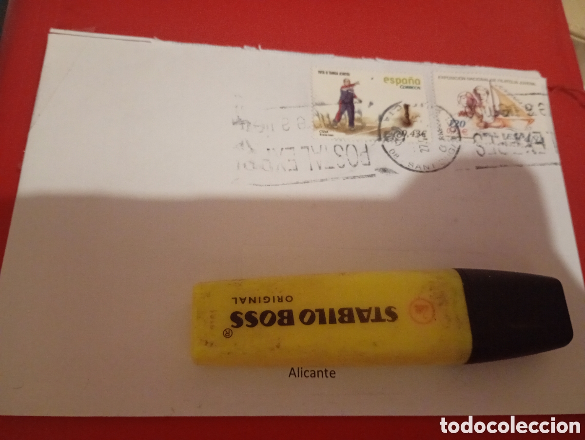 Sellos: Sobre franqueado Espa&ntilde;a