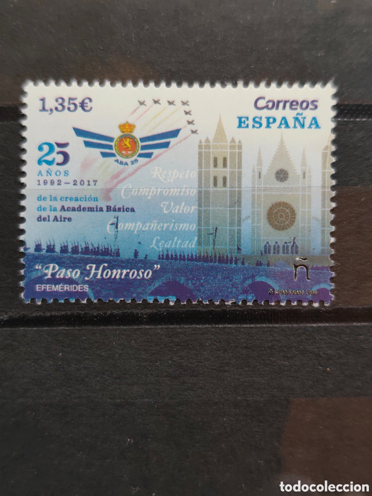Sellos: Espa&ntilde;a 2018 n&uacute;m 5239 Academia basica del ejercito del aire