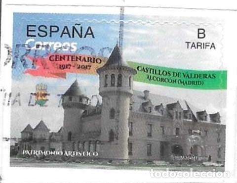 Sellos: SELLO USADO ( aun por despegar ) ESPA&Ntilde;A 2018, EDIFIL 5223