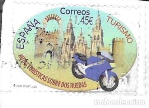 Sellos: SELLO USADO ( aun por despegar ) ESPA&Ntilde;A 2020, EDIFIL 5375