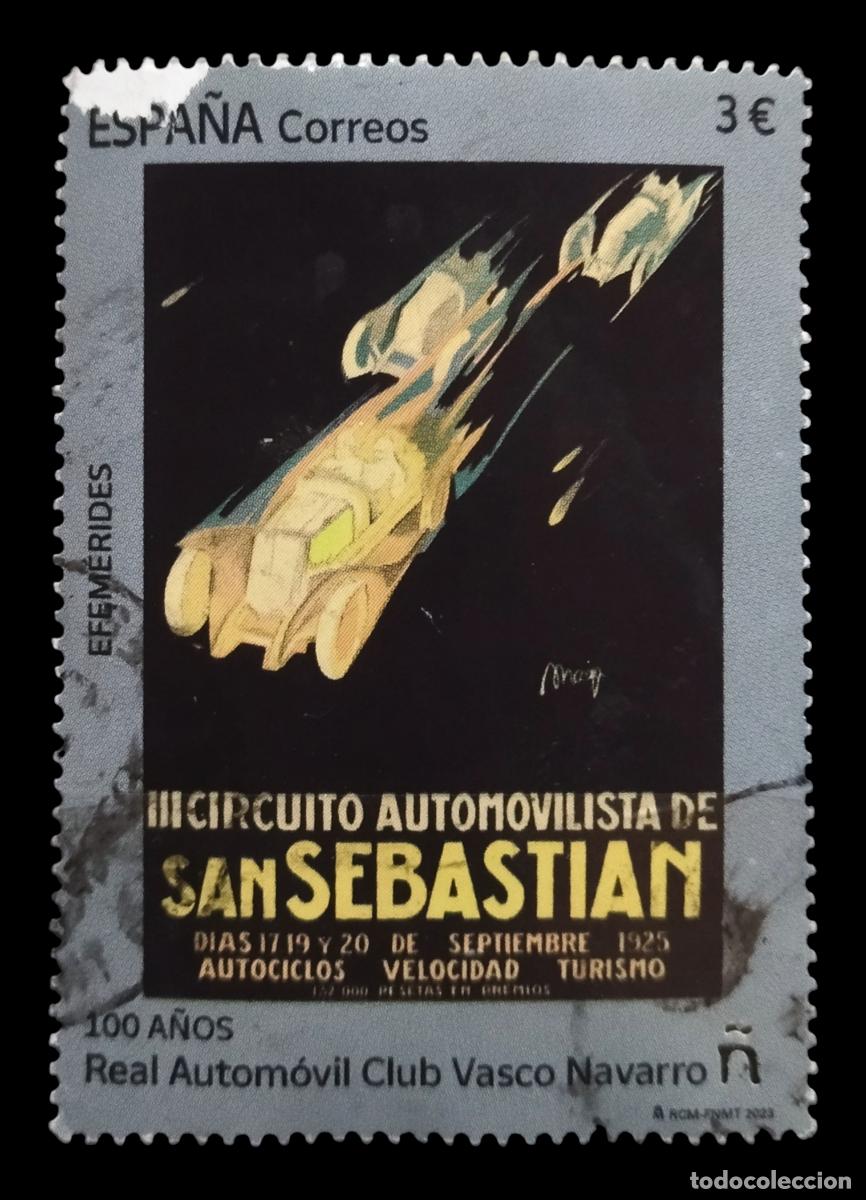 Sellos: ESPA&Ntilde;A 2023 III CIRCUITO AUTOMOVILISTA DE SAN SEBASTI&Aacute;N. USADO.