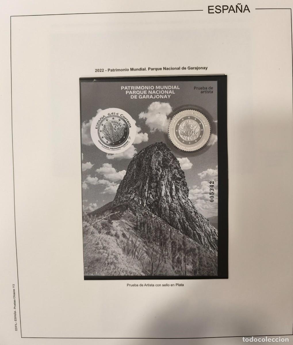 Sellos: ESPA&Ntilde;A. A&Ntilde;O 2022. COLECCION COMPLETA DE PRUEBAS DE LUJO. CAT&Aacute;LOGO 206 &euro;