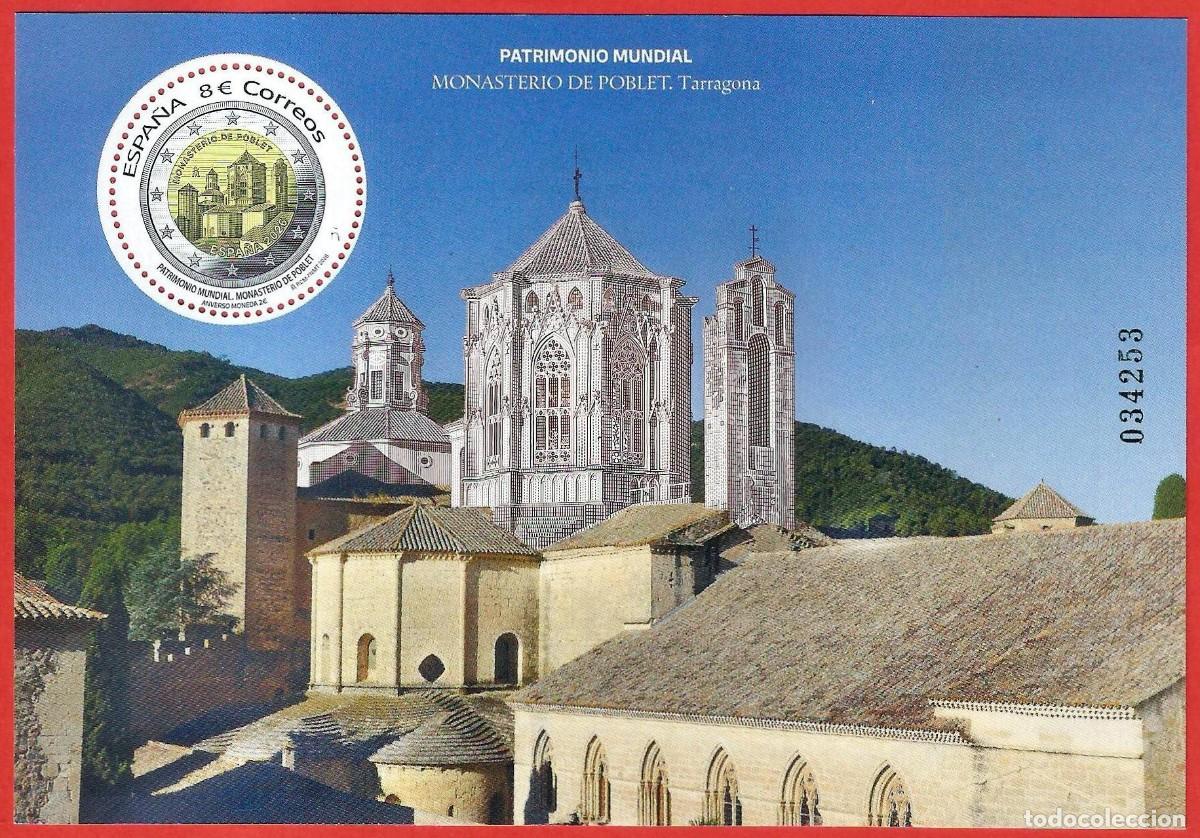 Sellos: Espa&ntilde;a. 2026. Patrimonio Mundial. Monasterio de Poblet