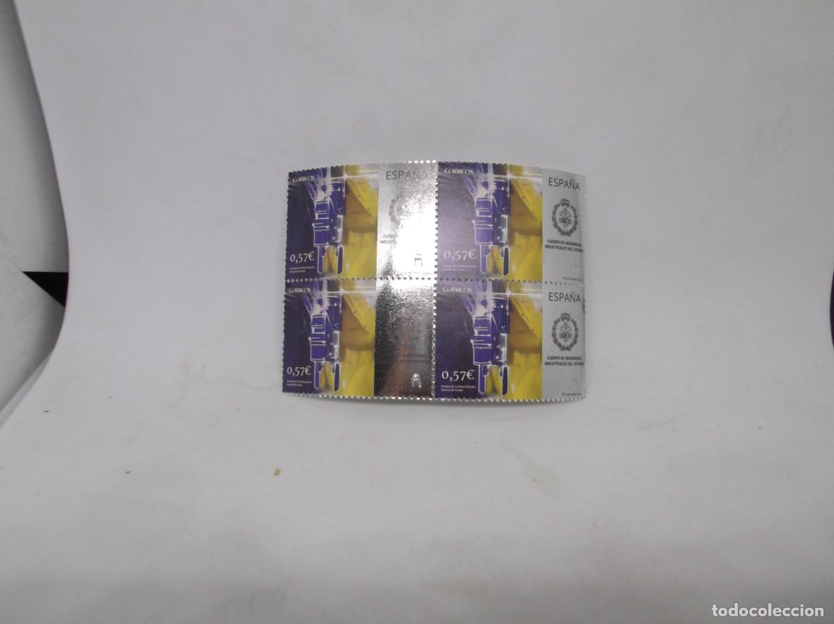 Sellos: Espa&ntilde;a 2016 Cuerpo de ingenieros industriales del estado.Bloque de cuatro nuevos