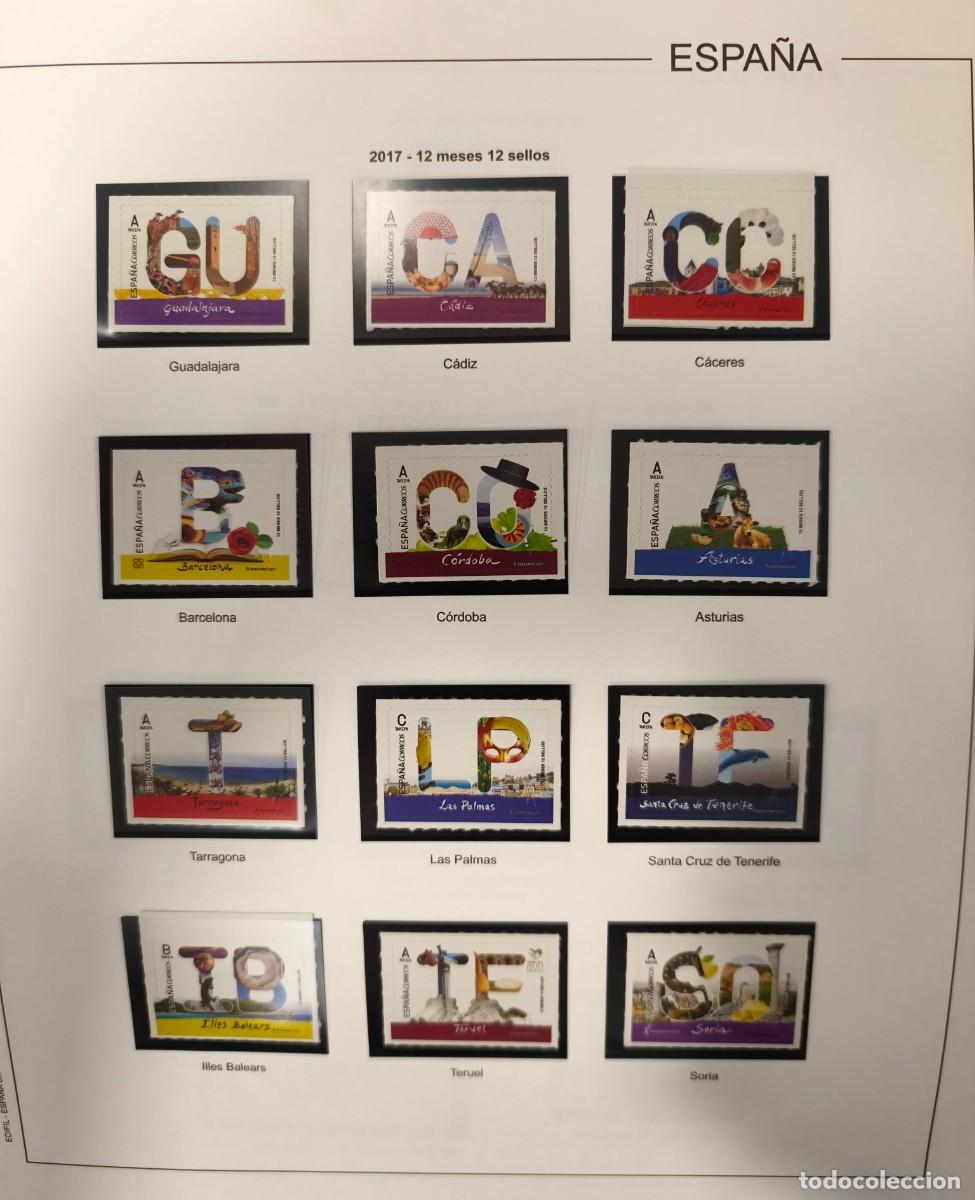 Sellos: ESPA&Ntilde;A. A&Ntilde;O 2017. COLECCION COMPLETA DE SELLOS,HB Y CARNETS. CAT&Aacute;LOGO 387,40 &euro;