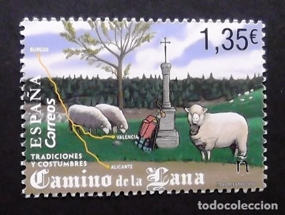 Sellos: 5244, SERIE NUEVA SIN CH. CAMINO DE LA LANA. CUENCA.