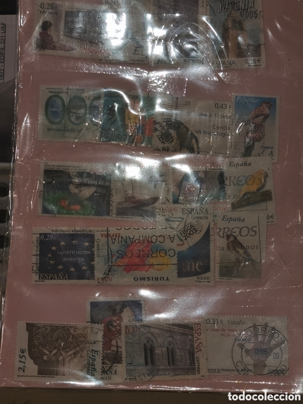 Sellos: Lote de sellos usados de Espa&ntilde;a en euros ver im&aacute;genes