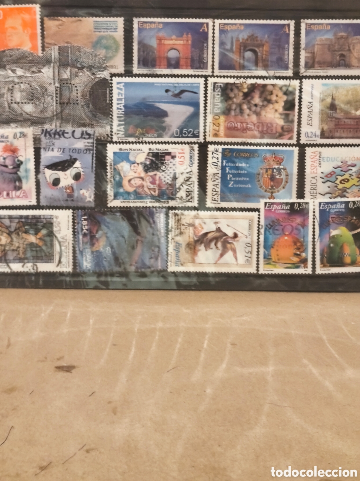 Sellos: Lote de sellos usados en euros de Espa&ntilde;a novedades ver imagenes