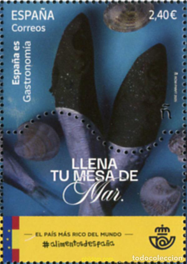 Sellos: 762673 MNH ESPA&Ntilde;A 2025 GASTRONOM&iacute;A.&middot;EL PA&iacute;S M&aacute;S RICO DEL MUNDO.#ALIMENTOSDESPA&ntilde;A