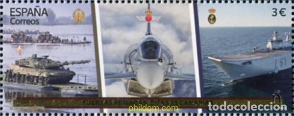 Sellos: 762692 MNH ESPA&Ntilde;A 2025 FUERZAS ARMADAS. DIFAS 25 CANARIAS
