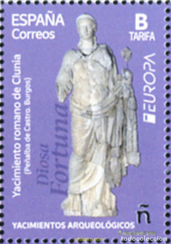 Sellos: 762623 MNH ESPA&Ntilde;A 2025 EUROPA - YACIMIENTOS ARQUEOL&oacute;GICOS, YACIMIENTO ROMANO DE CLUNIA (PE&ntilde;ALBA