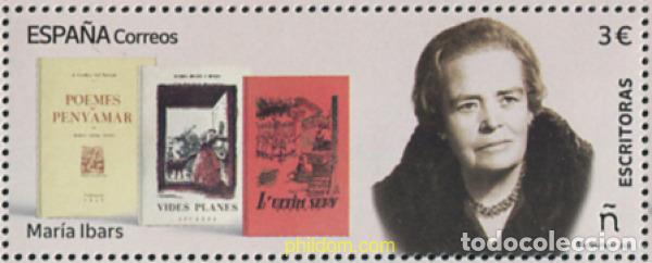 Sellos: 753123 MNH ESPA&Ntilde;A 2025 ESCRITORA. MARIA IBARS