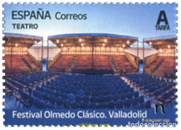 Sellos: 768307 MNH ESPA&Ntilde;A 2025 TEATRO. FESTIVAL OLMEDO CL&aacute;SICO. VALLADOLID.