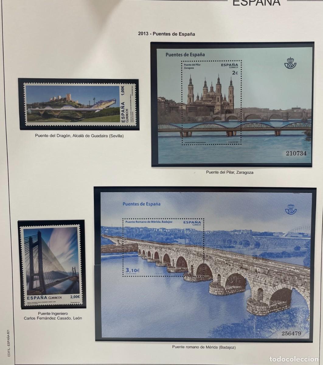 Sellos: ESPA&Ntilde;A. A&Ntilde;O 2013. COLECCI&Oacute;N COMPLETA DE SELLOS HOJAS BLOQUES Y CARNETS.
