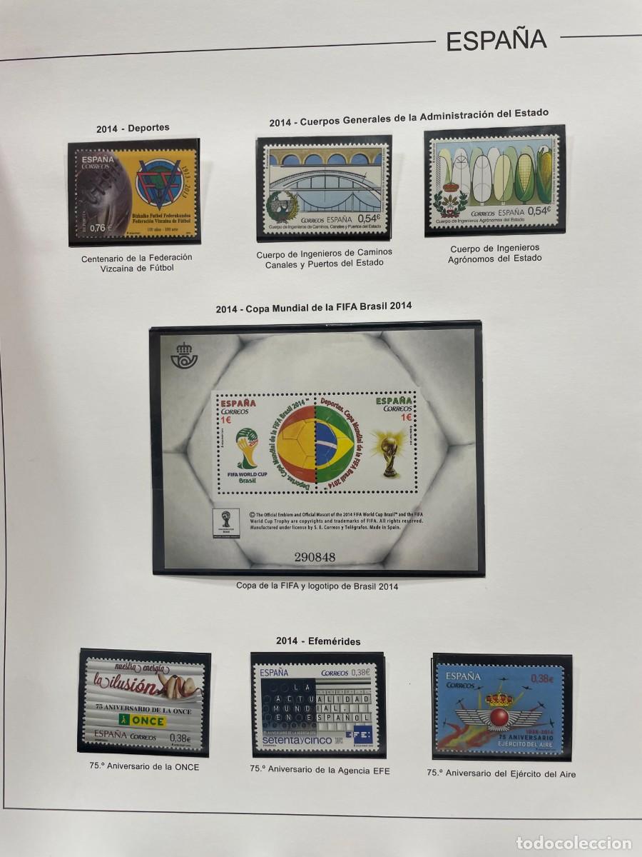Sellos: ESPA&Ntilde;A. A&Ntilde;O 2014. COLECCION COMPLETA DE SELLOS, HB Y CARNETS