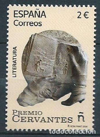 Francobolli: ESPA&Ntilde;A 2026 LITERATURA PREMIO CERVANTES MNH ED 5906 YT 5667