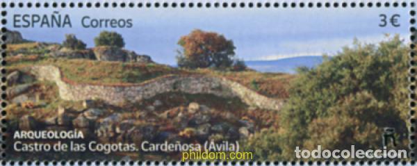 Sellos: 781295 MNH ESPA&Ntilde;A 2026 ARQUEOLOG&iacute;A. CASTRO DE LAS COGOTAS. CARDE&ntilde;OSA (&Aacute;VILA).