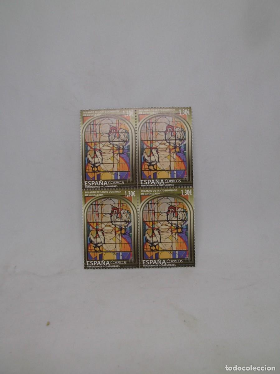Sellos: Espa&ntilde;a 2016 Milagro de Santo Domingo de la calzada.Bloque de cuatro nuevos