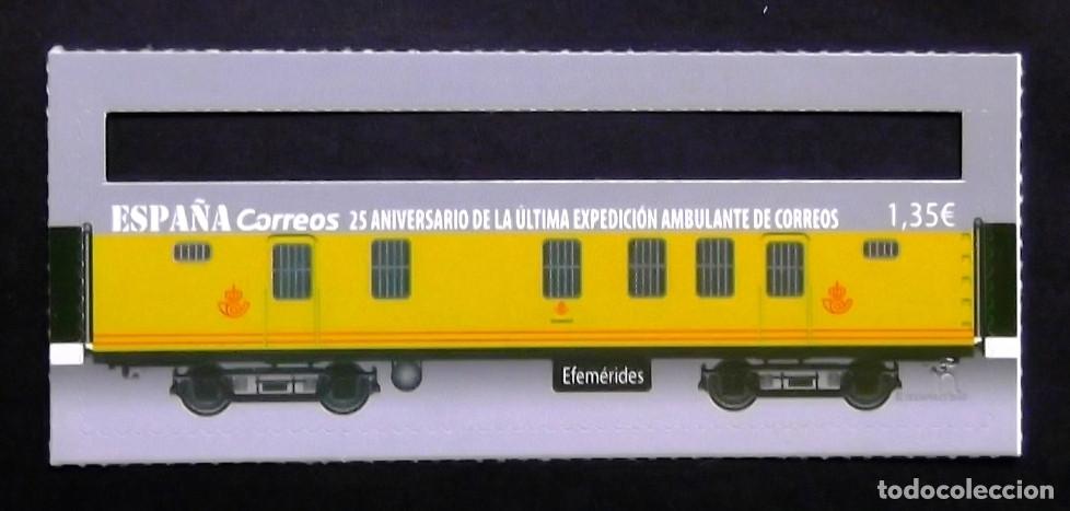 Sellos: 5248, SERIE NUEVA SIN CH. TRENES CORREOS.