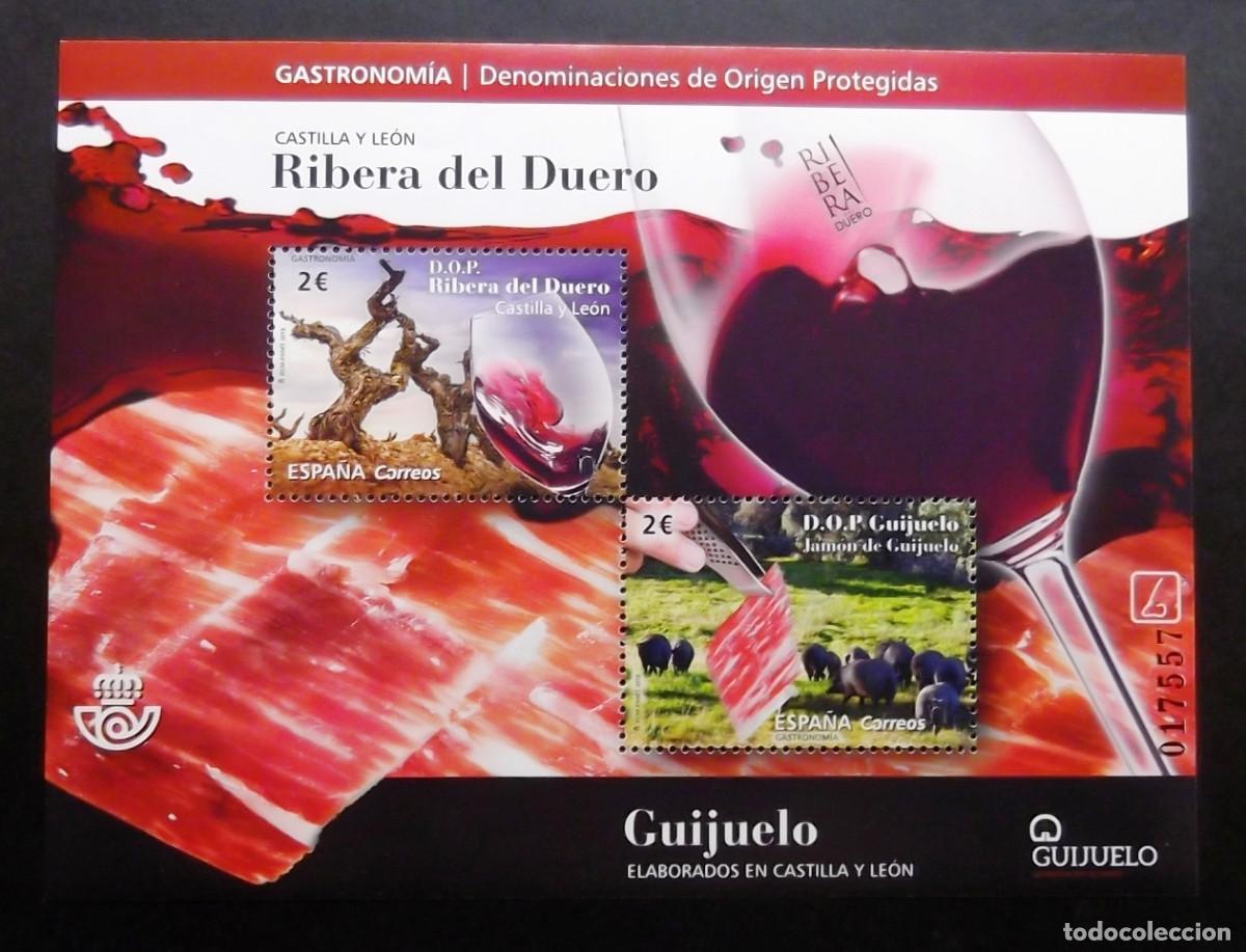 Sellos: 5251, SERIE NUEVA SIN CH. GASTRONOM&Iacute;A CASTILLA Y LE&Oacute;N.