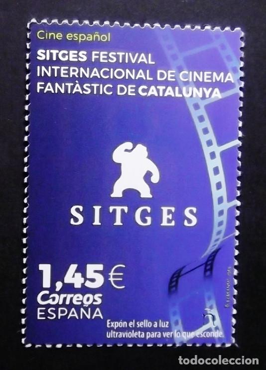 Sellos: 5257, SERIE NUEVA SIN CH. CINE SITGES.