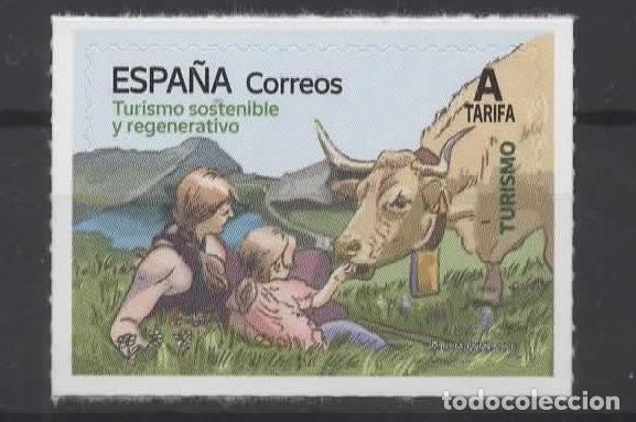 Sellos: ESPA&Ntilde;A SPAIN TURISMO SOSTENIBLE VACA COW