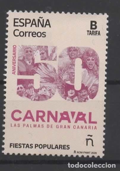 Sellos: ESPA&Ntilde;A SPAIN CARNAVAL CARNIVAL LAS PALMAS DE GRAN CANARIA