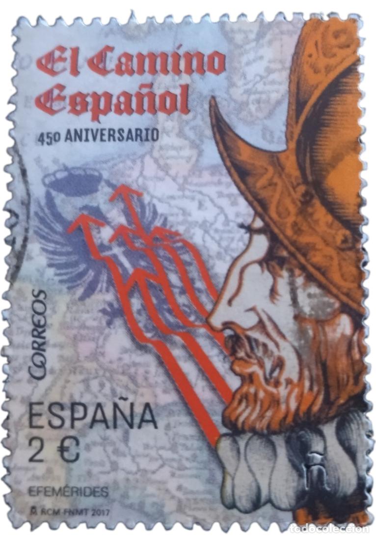 Sellos: ESPALA 2017 Efem&eacute;rides. USADO.