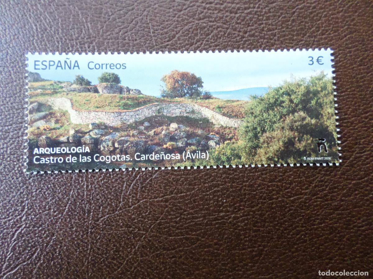Sellos: 2026, arqueologia, castro de las cogotas, carde&ntilde;osa, avila