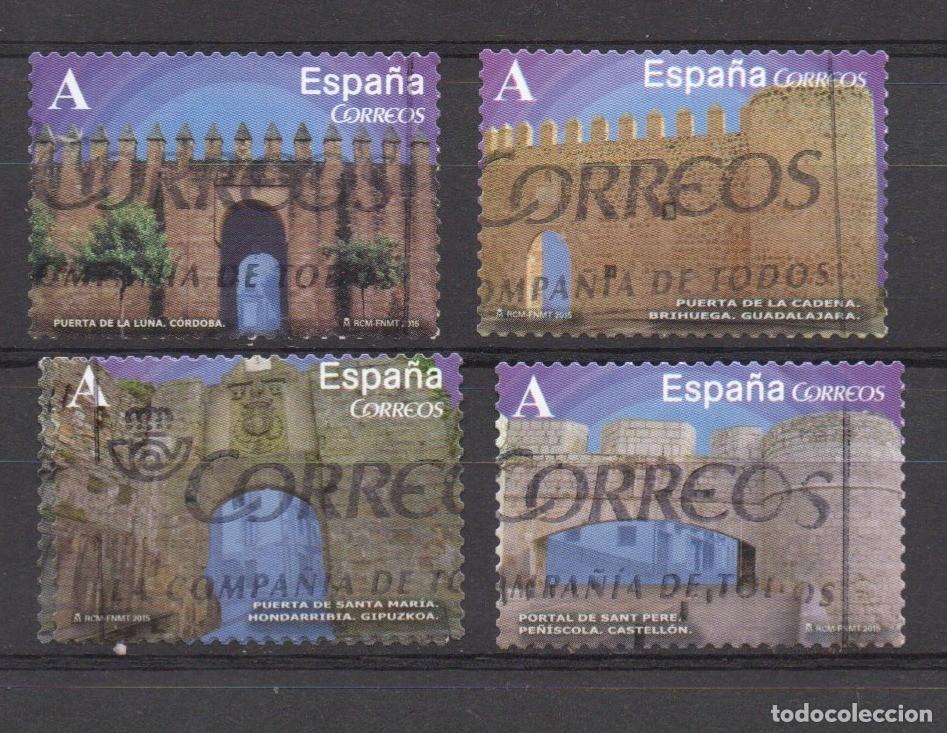 Timbres: EDIFIL 4824 / 4827&ordm; ARCOS Y PUERTAS MONUMENTALES