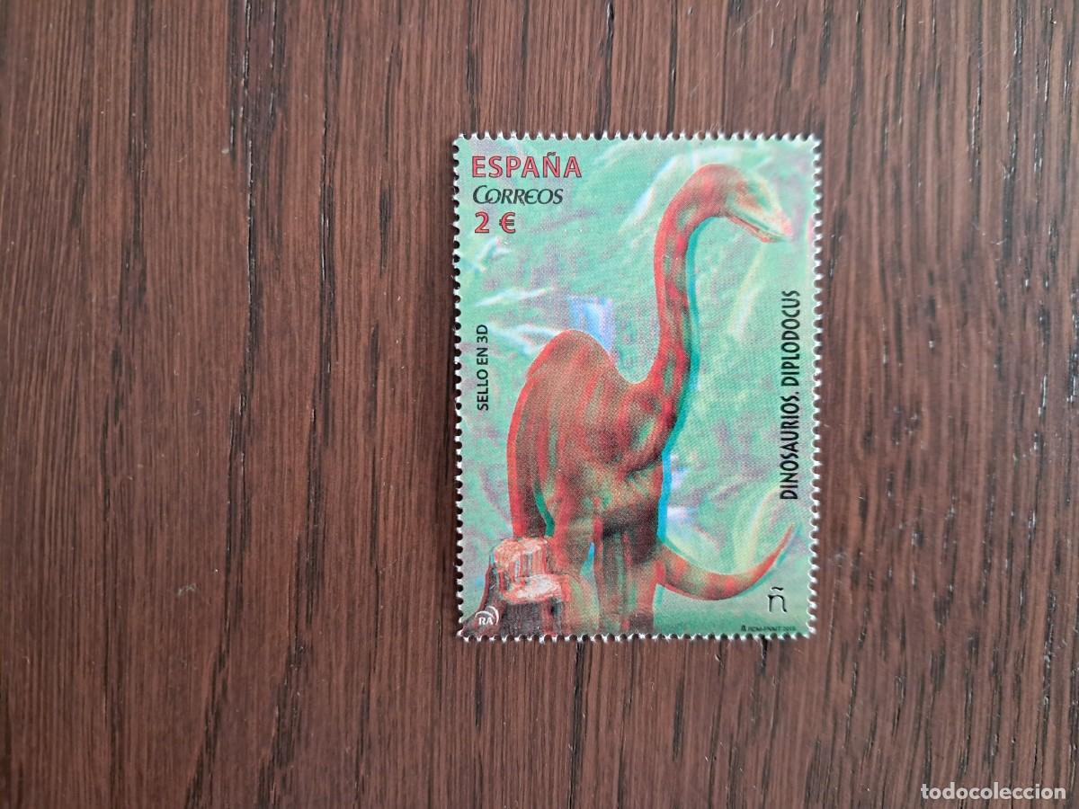 Sellos: EDIFIL 4969. DINOSAURIO - DIPLODOCUS - SELLO EN 3D. (2015).** NUEVO SIN FIJASELLOS.