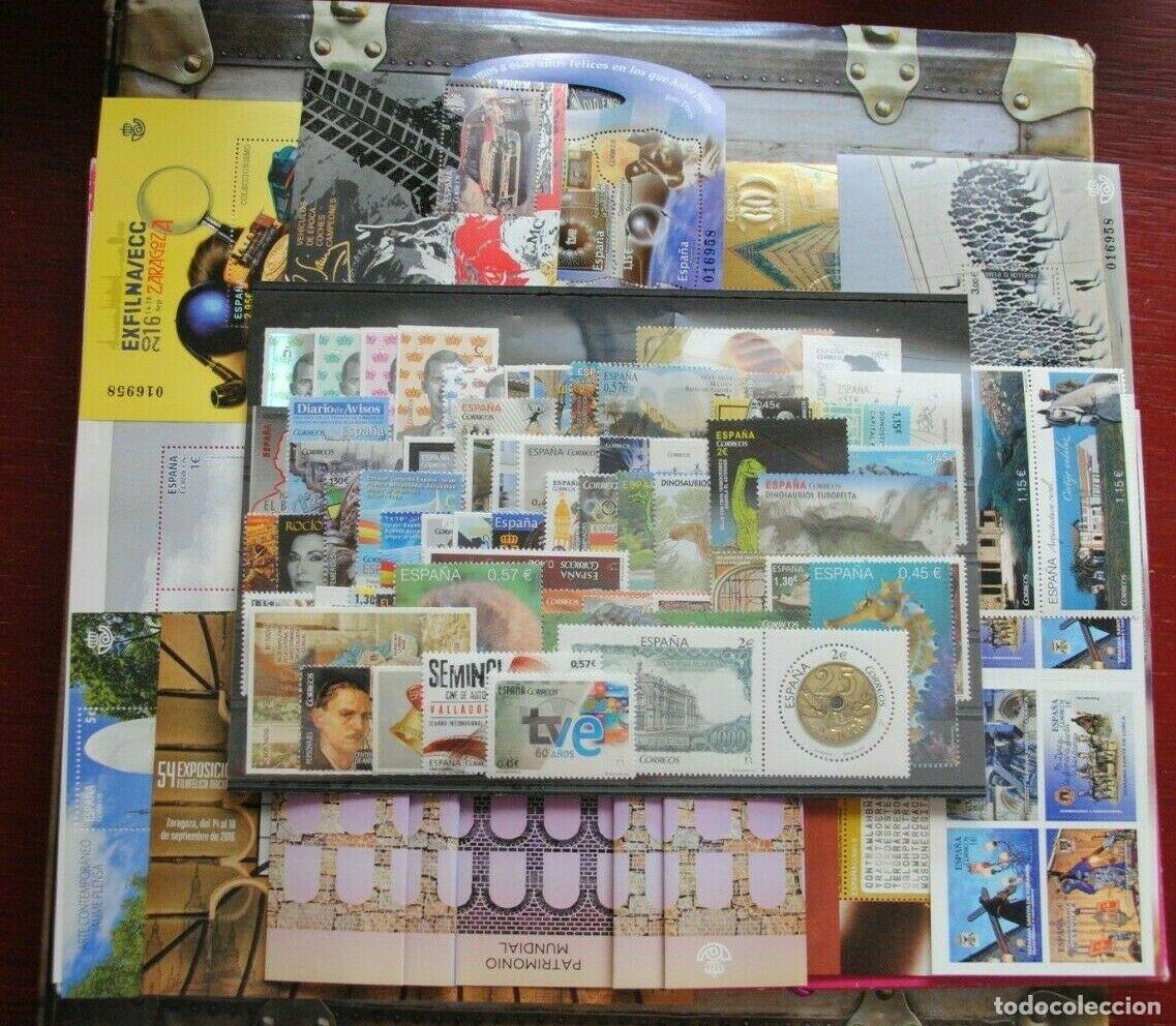 Timbres: Oferta sellos a&ntilde;o 2016 completo y nuevo sin fijasello