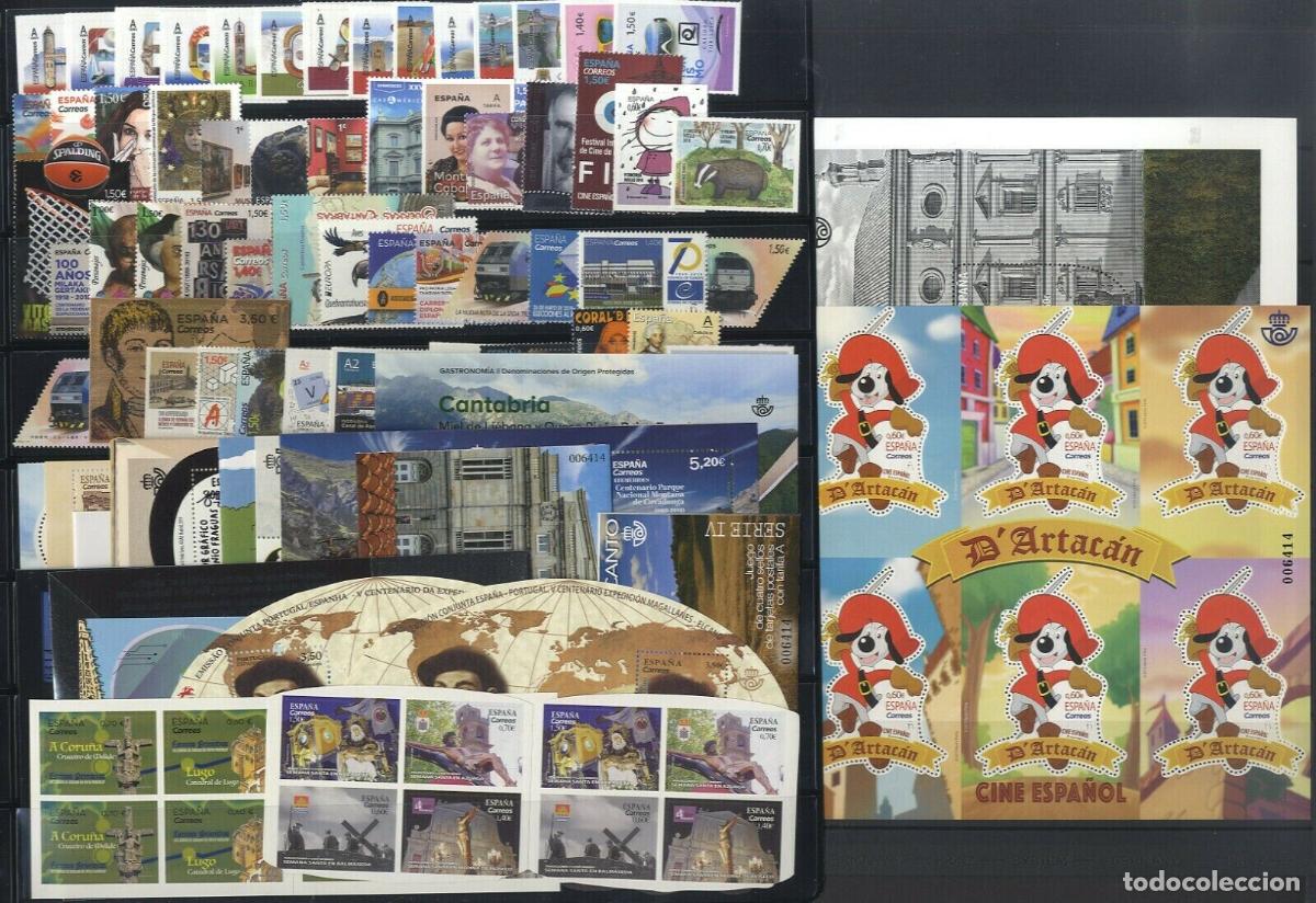 Timbres: Oferta sellos a&ntilde;o 2019 completo y nuevo sin fijasello